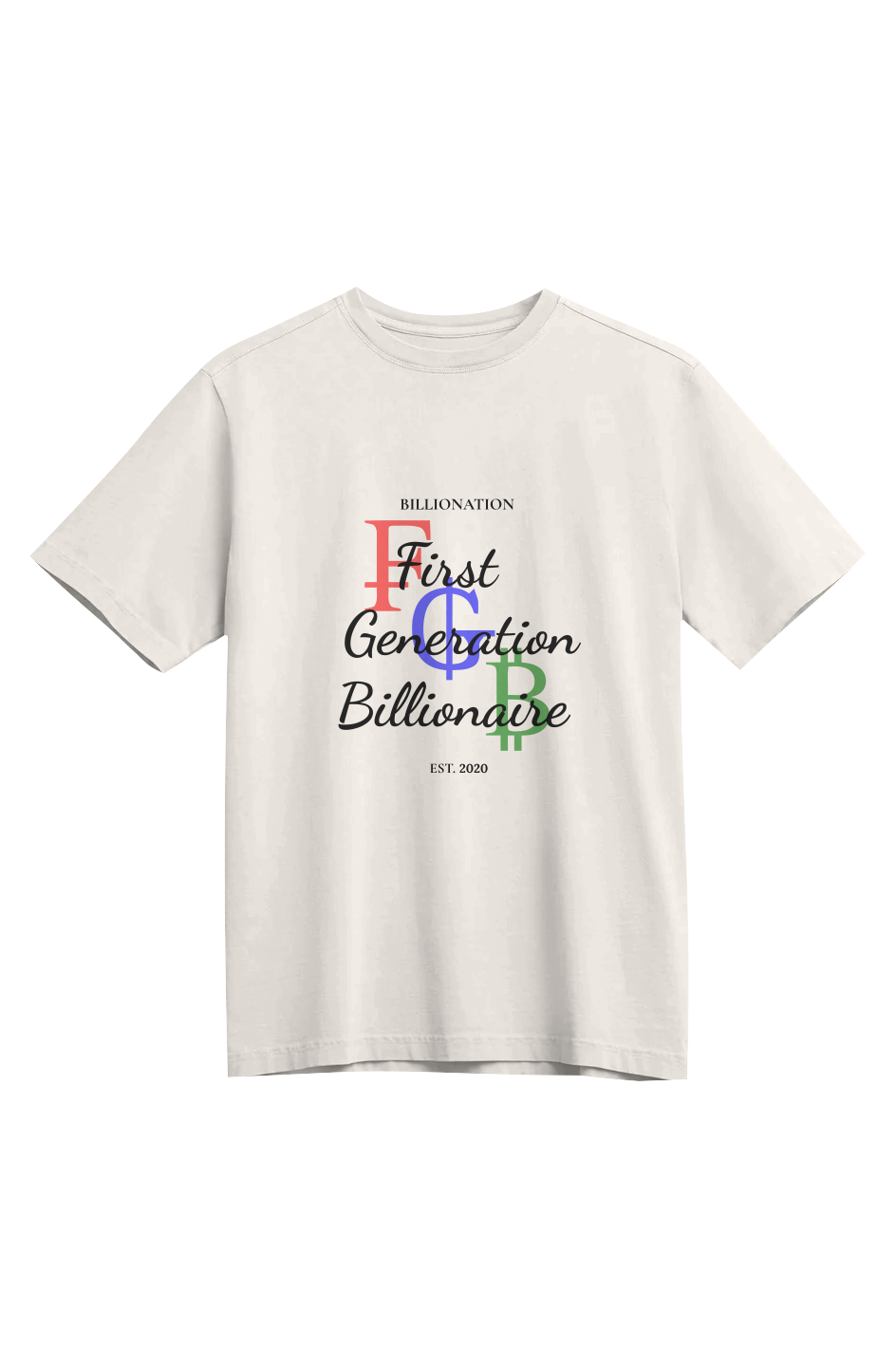 FGB Legacy Stack Tee – White